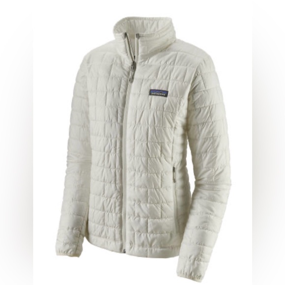Patagonia Jackets & Blazers - Patagonia White Quilted Lightweight Puffer Jacket NWOT